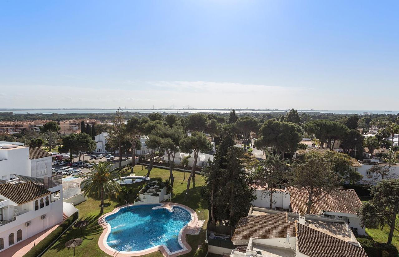 Atico Vistahermosa Piscinas vista Bahía El Puerto de Santa María Exterior foto